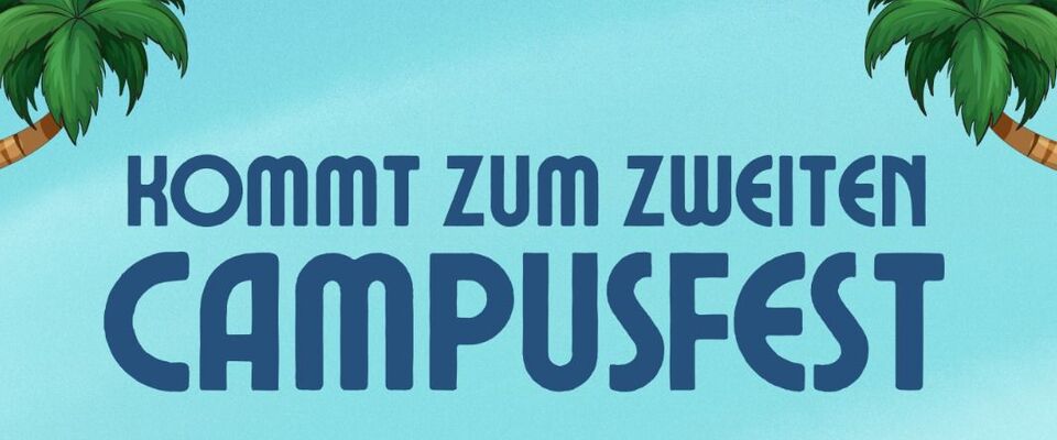 Campusfest-Plakat