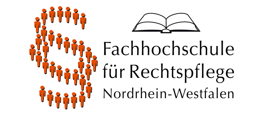 Hier wird das Logo der Fachhochschule für Rechtspflege Nordrhein-Westfalen gezeigt.