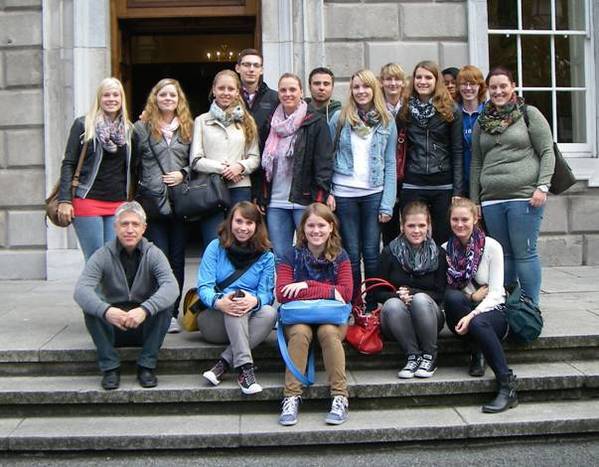 Gruppenfoto in Dublin