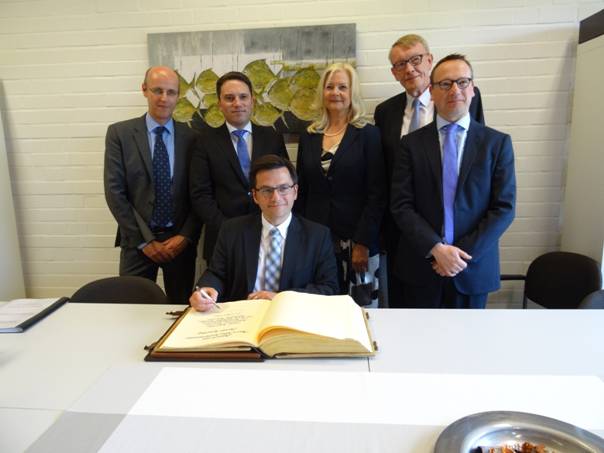 Ministerbesuch in Monschau